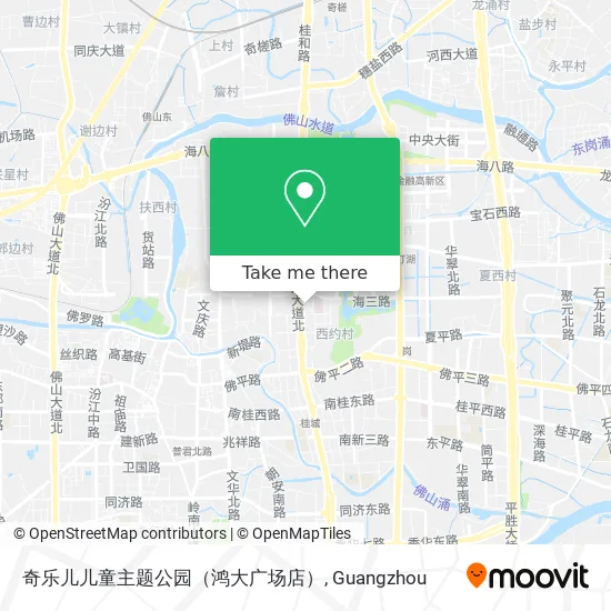 奇乐儿儿童主题公园（鸿大广场店） map