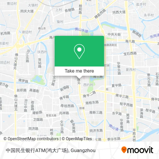中国民生银行ATM(鸿大广场) map