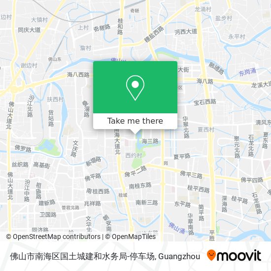 佛山市南海区国土城建和水务局-停车场 map