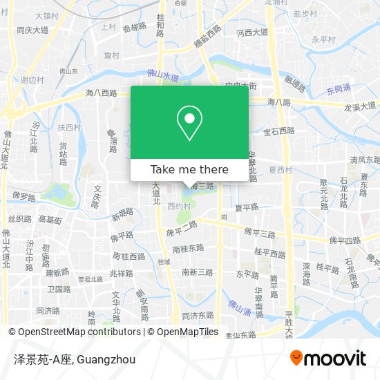 泽景苑-A座 map