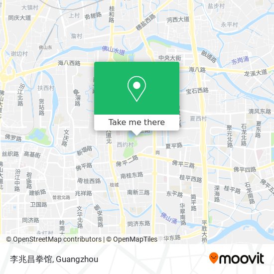 李兆昌拳馆 map