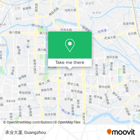 承业大厦 map