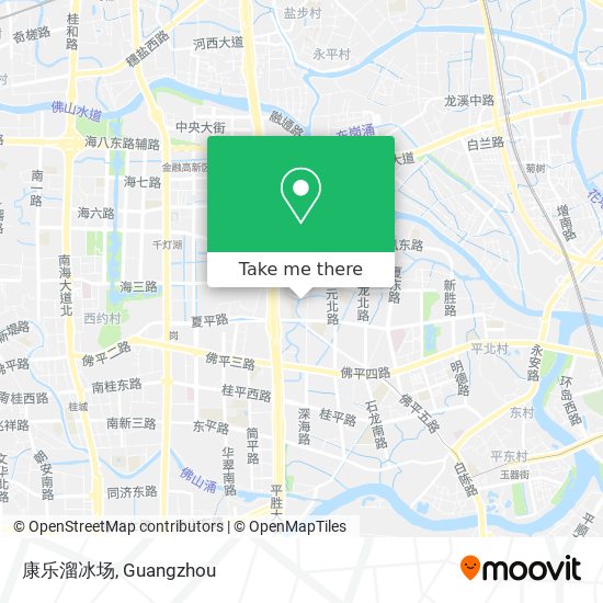 康乐溜冰场 map