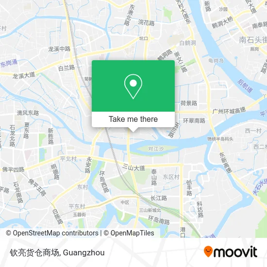 钦亮货仓商场 map