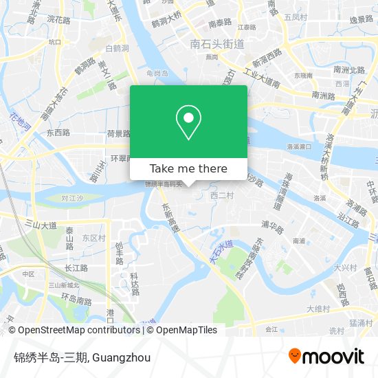 锦绣半岛-三期 map