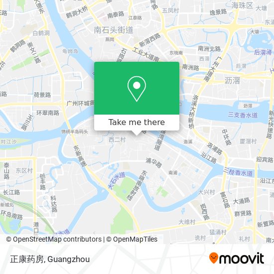 正康药房 map