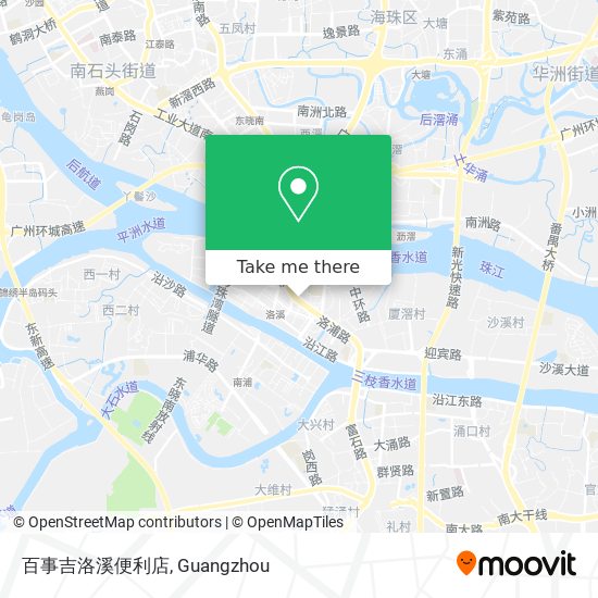 百事吉洛溪便利店 map