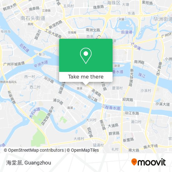 海棠居 map