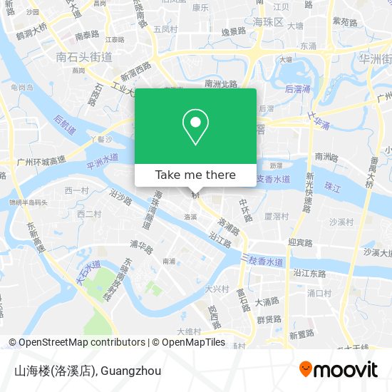 山海楼(洛溪店) map