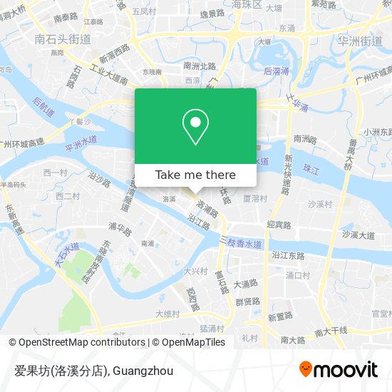 爱果坊(洛溪分店) map