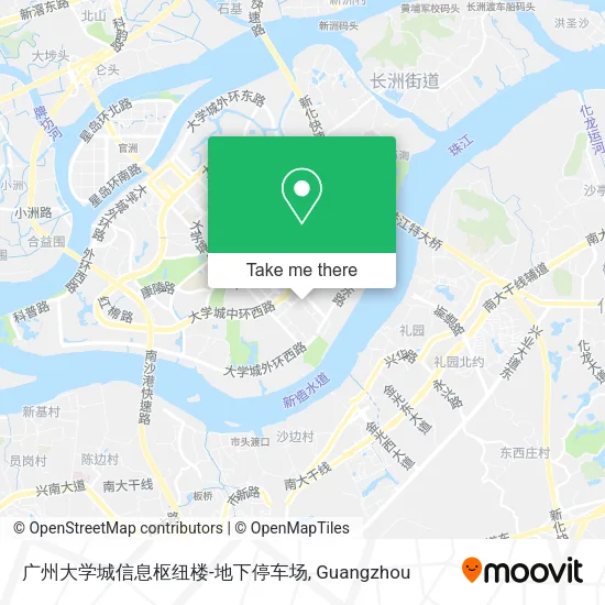 广州大学城信息枢纽楼-地下停车场 map