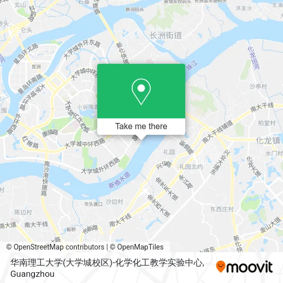 华南理工大学(大学城校区)-化学化工教学实验中心 map