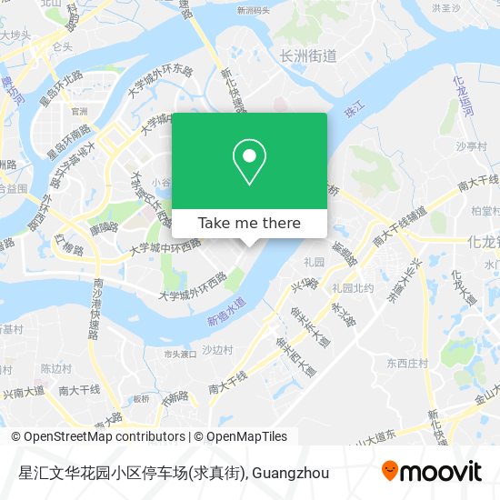 星汇文华花园小区停车场(求真街) map