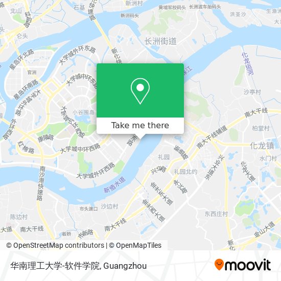 华南理工大学-软件学院 map