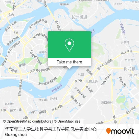 华南理工大学生物科学与工程学院-教学实验中心 map