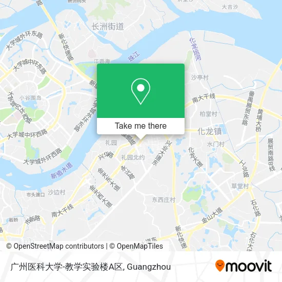 广州医科大学-教学实验楼A区 map