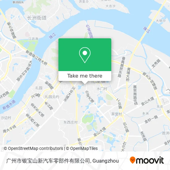 广州市银宝山新汽车零部件有限公司 map