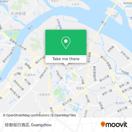煌都假日酒店 map