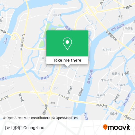 恒生旅馆 map