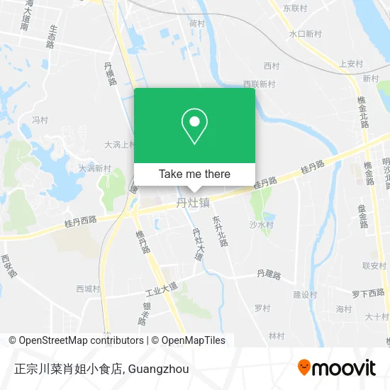 正宗川菜肖姐小食店 map