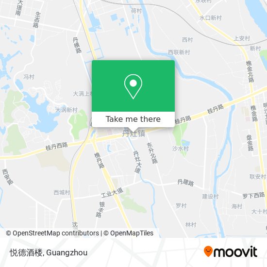 悦德酒楼 map