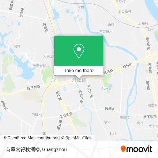 首屋食得栈酒楼 map