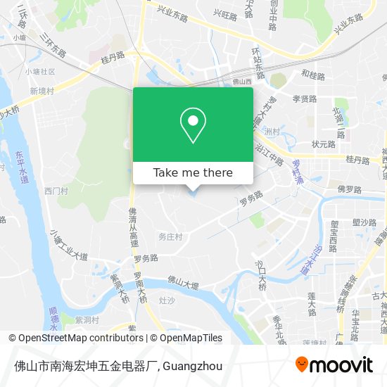 佛山市南海宏坤五金电器厂 map