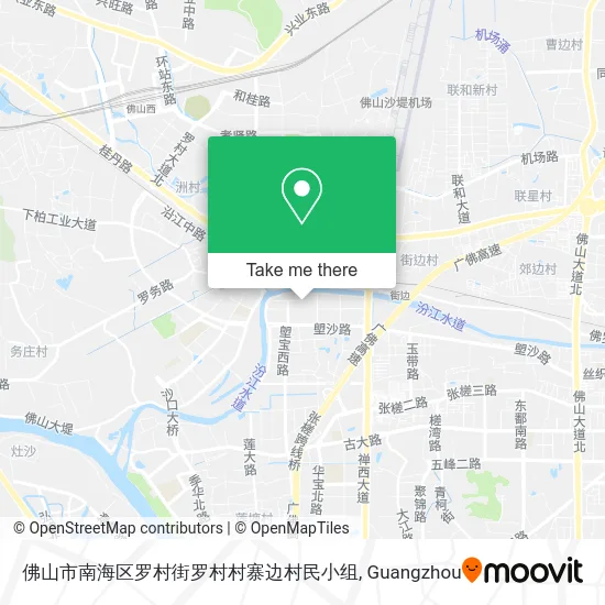 佛山市南海区罗村街罗村村寨边村民小组 map