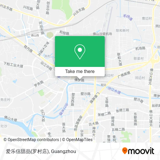 爱乐信甜品(罗村店) map