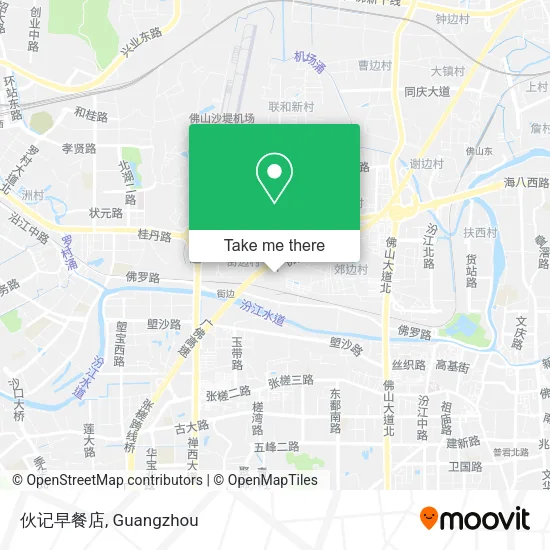 伙记早餐店 map