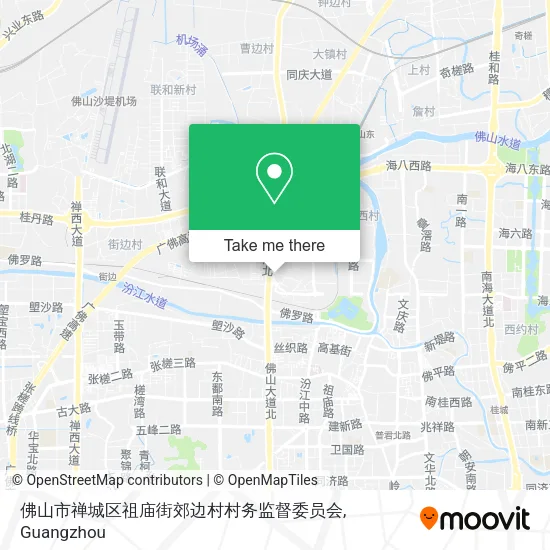 佛山市禅城区祖庙街郊边村村务监督委员会 map