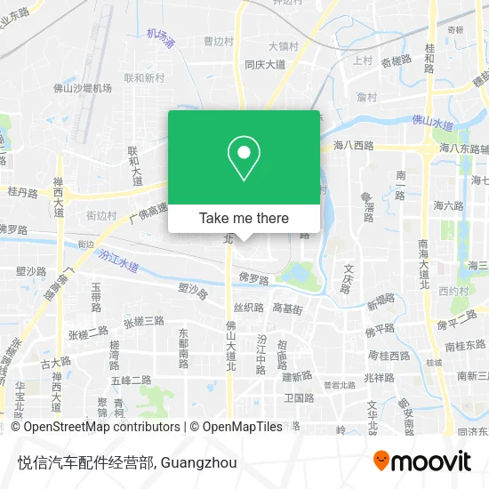悦信汽车配件经营部 map