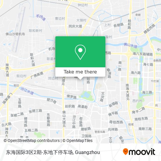 东海国际3区2期-东地下停车场 map