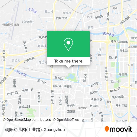 朝阳幼儿园(工业路) map