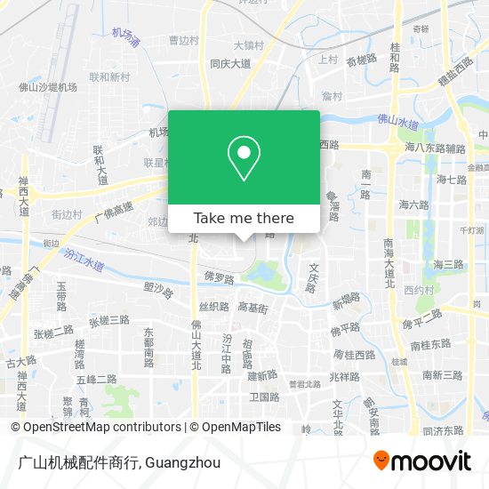 广山机械配件商行 map