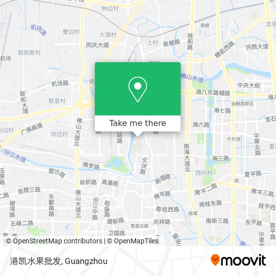 港凯水果批发 map