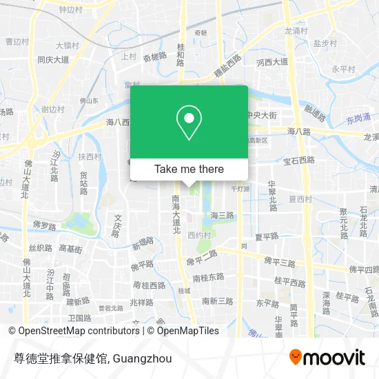 尊德堂推拿保健馆 map