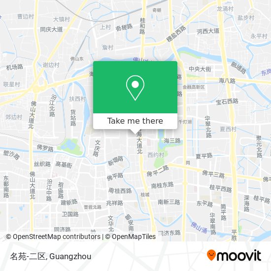 名苑-二区 map