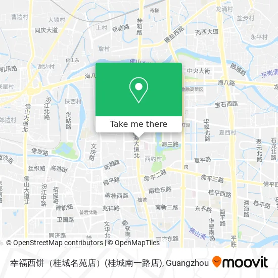 幸福西饼（桂城名苑店）(桂城南一路店) map