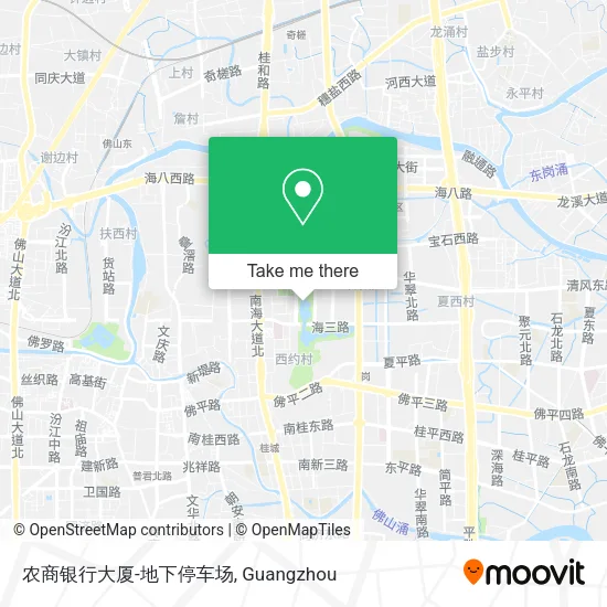 农商银行大厦-地下停车场 map
