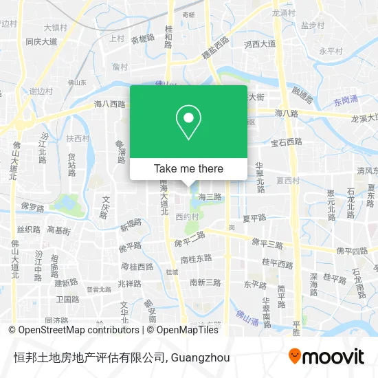恒邦土地房地产评估有限公司 map