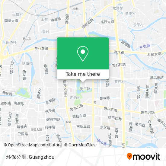 环保公厕 map