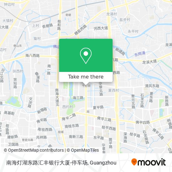 南海灯湖东路汇丰银行大厦-停车场 map