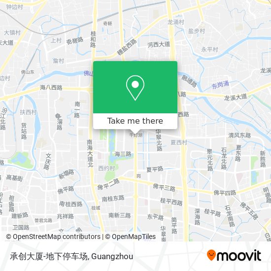 承创大厦-地下停车场 map