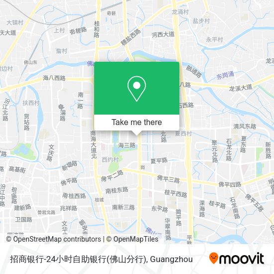 招商银行-24小时自助银行(佛山分行) map