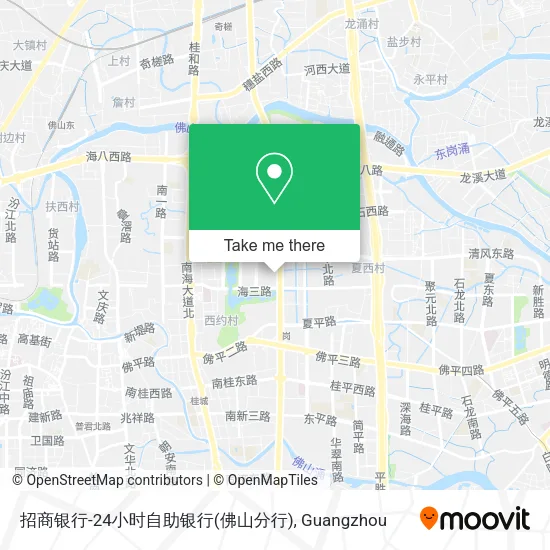 招商银行-24小时自助银行(佛山分行) map