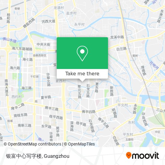 银富中心写字楼 map