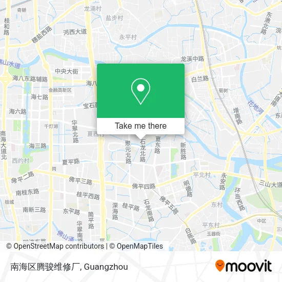 南海区腾骏维修厂 map