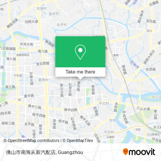 佛山市南海从新汽配店 map