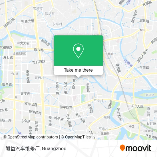 通益汽车维修厂 map